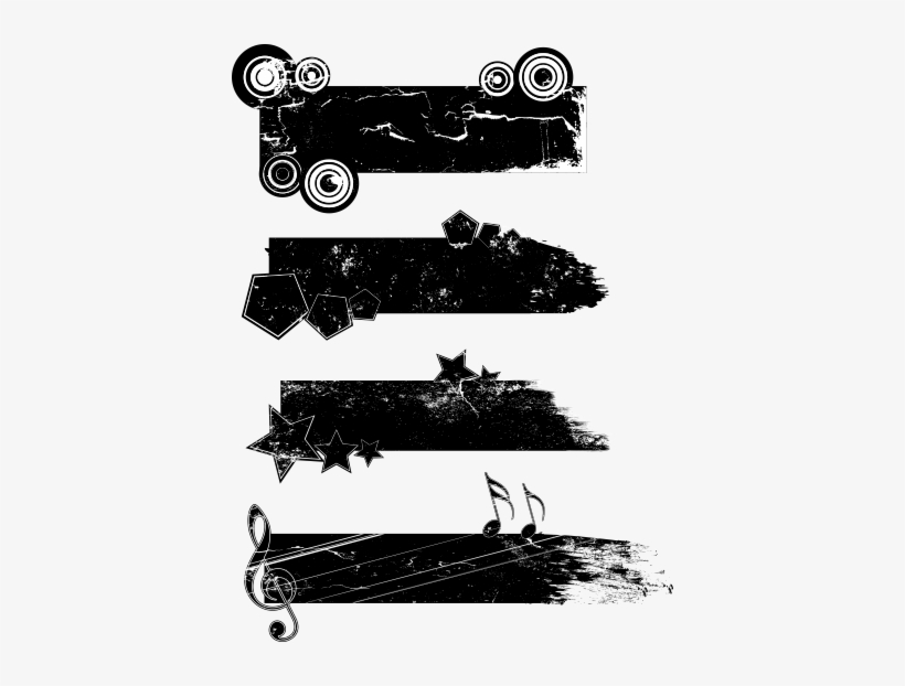 Posted By Dc On Sunday, January 1, - Grunge Banner Vector Png, transparent png #2851978