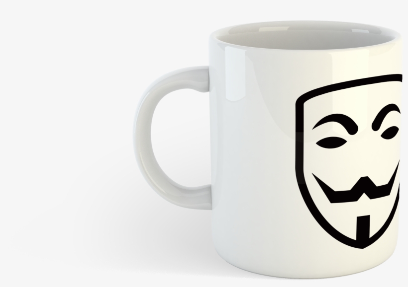 Guy Fawkes Vendetta Mug - Guy Fawkes, transparent png #2852518