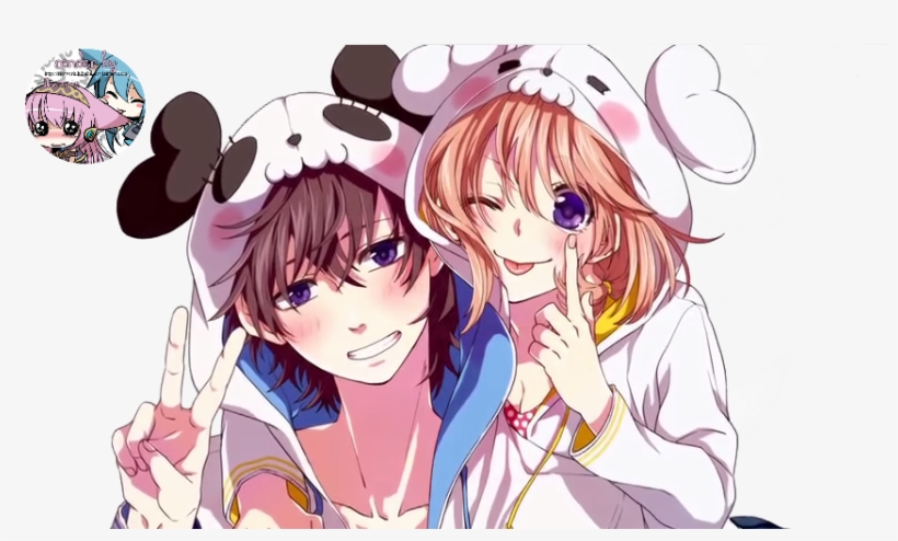 Render 2 Brother And Sister 3 By Flowerhihihaha-d7qrhb1 - Anime Girl And Boy, transparent png #2852774