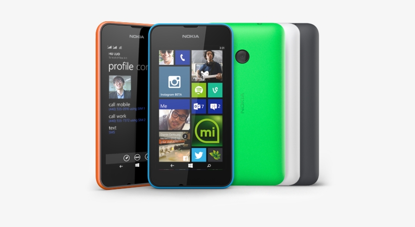 Nokia Lumia 530 Dual Sim - Kazam Thunder 340w Silver, transparent png #2852882