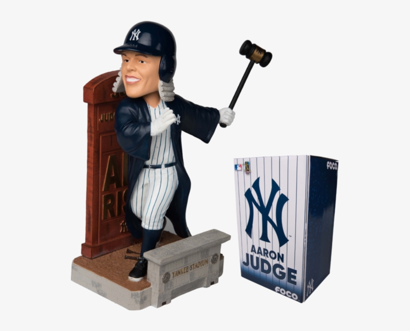 New York Yankees Mlb Aaron Judge 10" Bobble Head **limited - Tampa Yankees Aaron Judge Bobblehead, transparent png #2853542