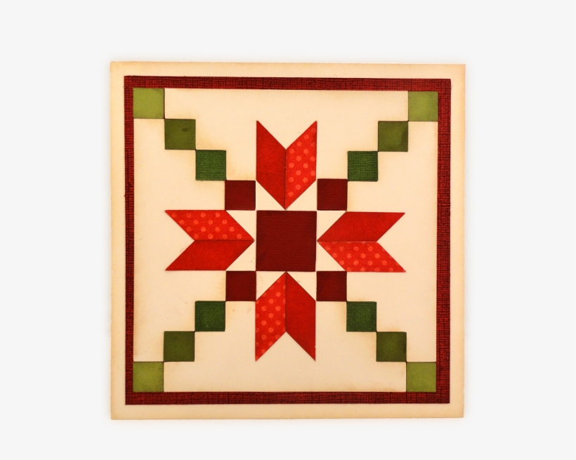 Star Stepping Stones Quilt Card - Stepping Stones Quilt, transparent png #2853825
