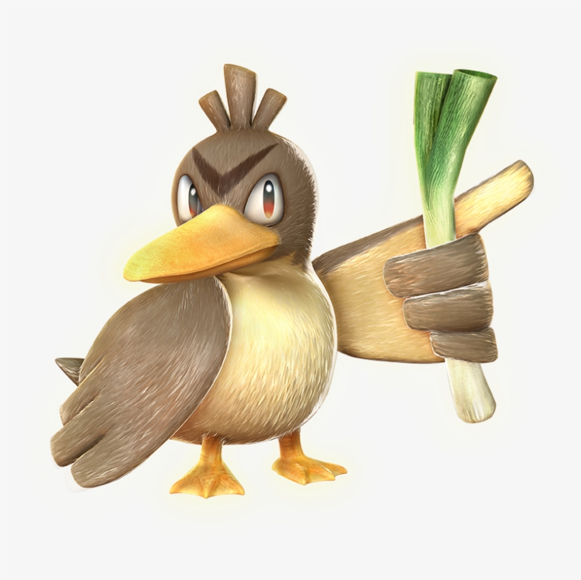 824kib, 816x739, Leek - Pokken Tournament Farfetch D, transparent png #2853893