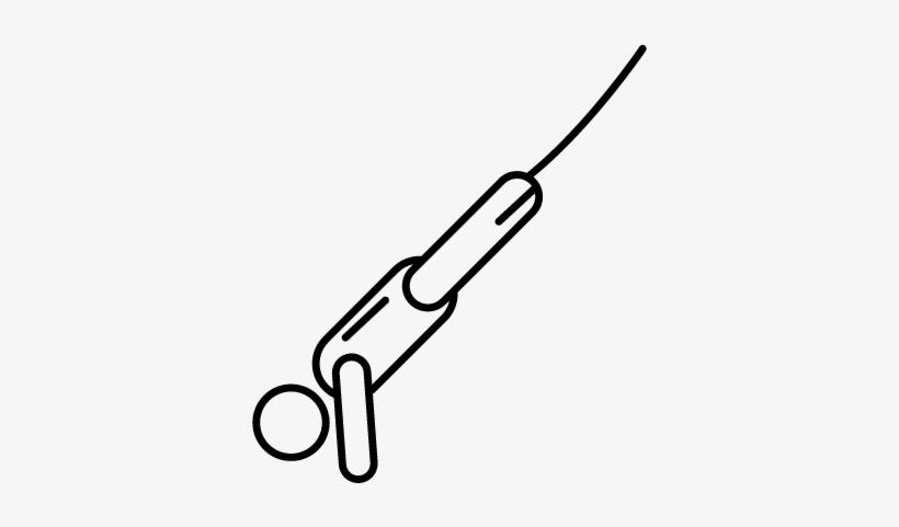 Man Going Bungee Jumping Vector - Line Art, transparent png #2853986