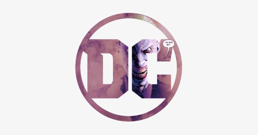Dc Logo For Joker - Dc Comics Logo 2016, transparent png #2854121