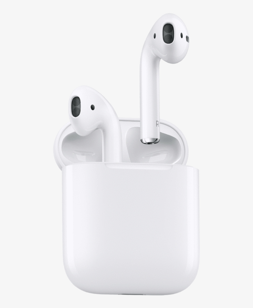 Airpods - Apple Airpods Bluetooth Wireless Earbud Earphones With, transparent png #2854211