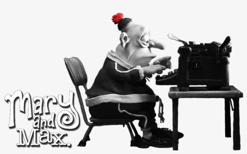 Mary And Max Image - Sitting, transparent png #2854332