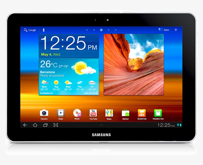 Samsung Galaxy Tab - Samsung Galaxy Tab 10 1, transparent png #2854921