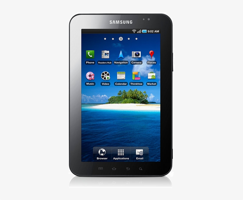 Samsung Galaxy Tab - Samsung Galaxy Tab Gt P1000n, transparent png #2855329
