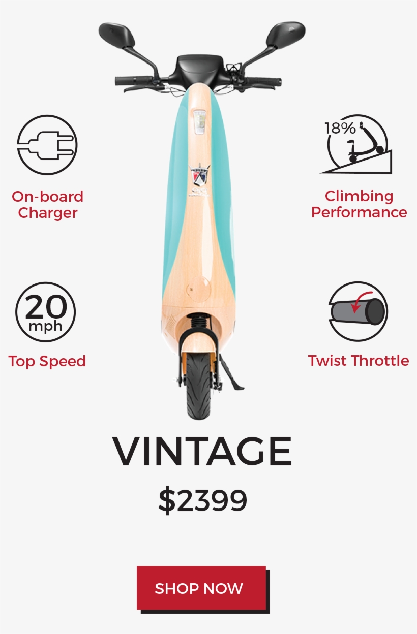 Vintage Fod Ojo Specs - Ford Ojo Scooter, transparent png #2855557