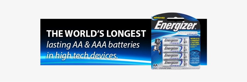 Previousnext - Eveready Lithium Battery Aa - 4 Pack, transparent png #2855560