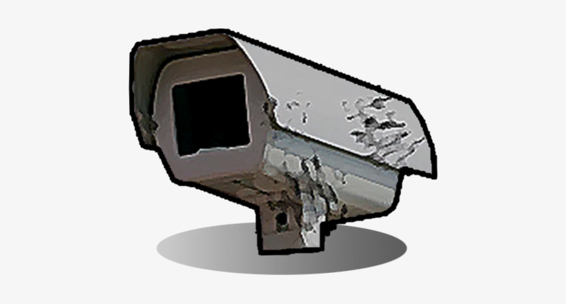 Cctv Camera Icon - Камера Rust, transparent png #2855604