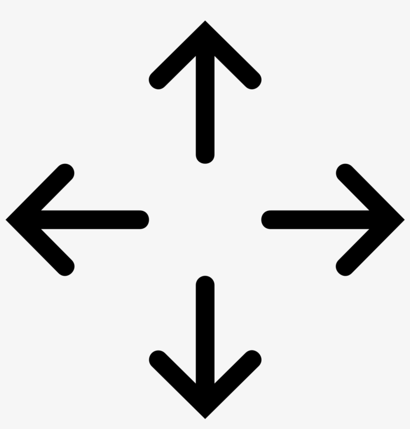 Move Aws Ec2 - Cross Arrow, transparent png #2855913