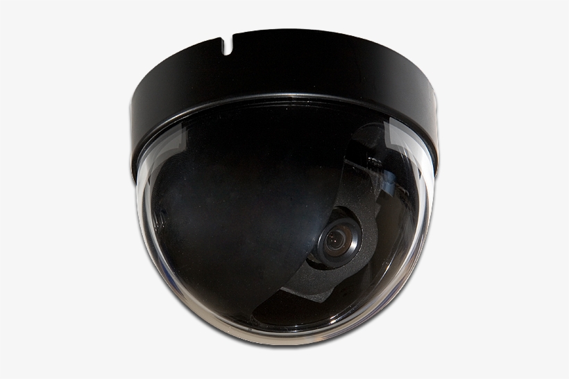 Ccd Color Dome Camera - Closed-circuit Television Camera, transparent png #2856115