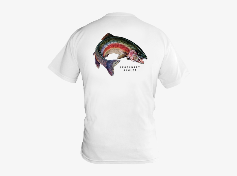 Rainbow Trout Fish T-shirt - Trout, transparent png #2856686