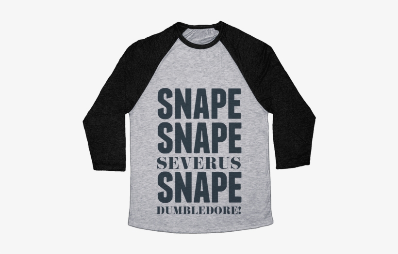 Snape Baseball Tee - Heroes Never Die Shirt, transparent png #2857536
