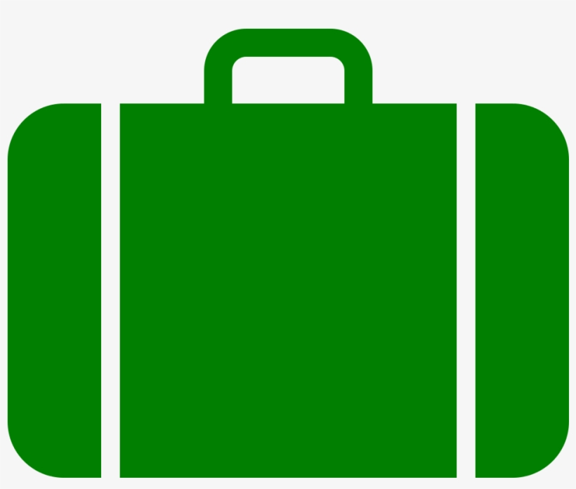 Suitcase Icon Green - Work Experience Icon Vector Png, transparent png #2857618