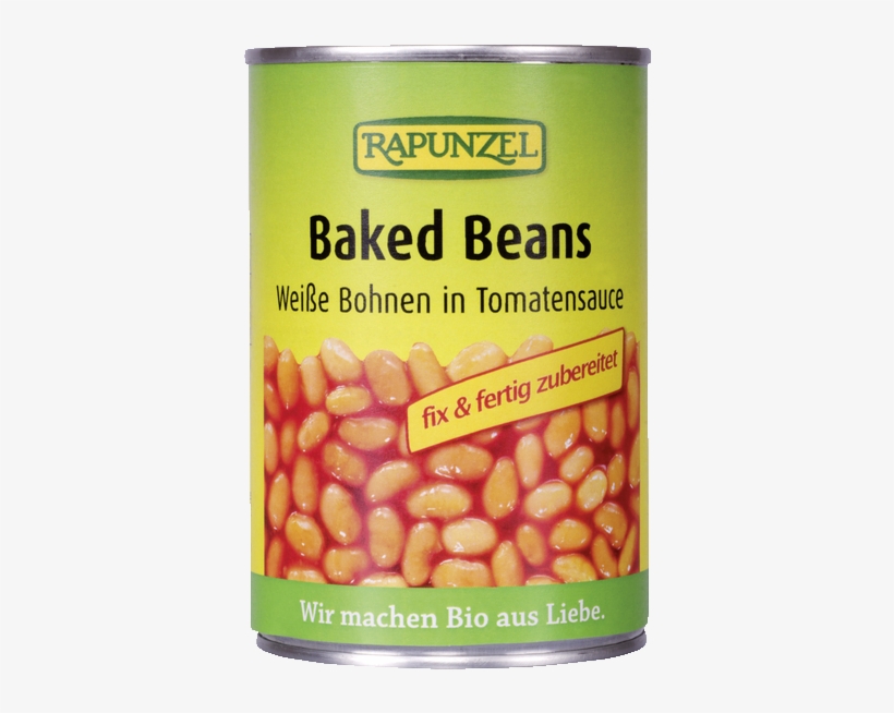 Order Online - Rapunzel Organic Baked Beans, 400g, transparent png #2857875