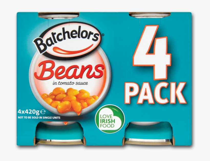 Batchelors Baked Beans 4x420g - Batchelors Peas, Processed - 141 G, transparent png #2858002
