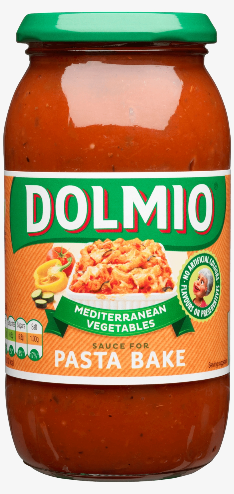 Dolmio® Sauce For Pasta Bake Mediterranean Vegetables - Dolmio Pasta Bake Sauce, transparent png #2858241