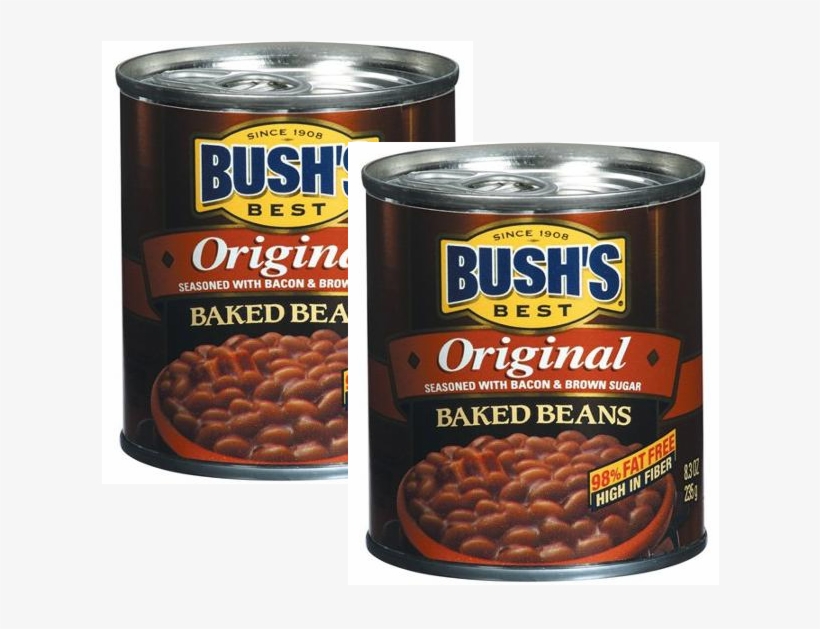 Bush's Best Baked Beans, Original - 8.3 Oz Can, transparent png #2858269