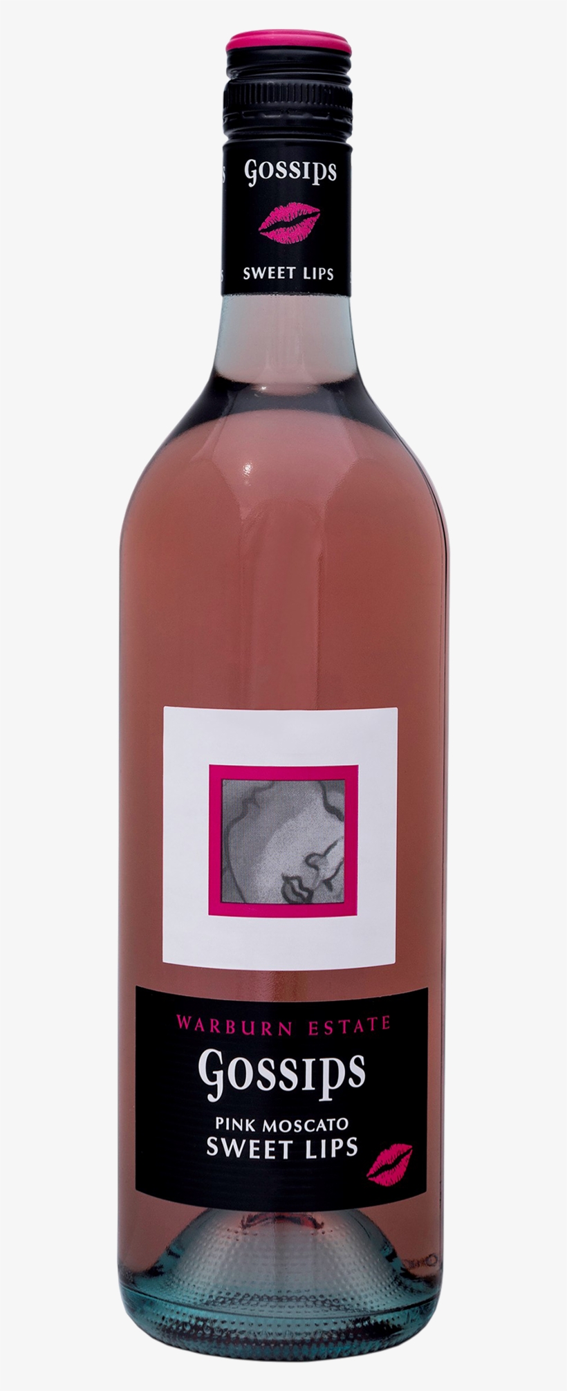 Gossips Sweet Lips Pink Moscato - Gossips Sweet Lips Dolcetto & Syrah, transparent png #2858354