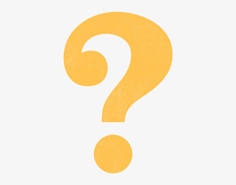 You May Have Some Questions About Debate - Yellow Question Mark Transparent Background, transparent png #2858358
