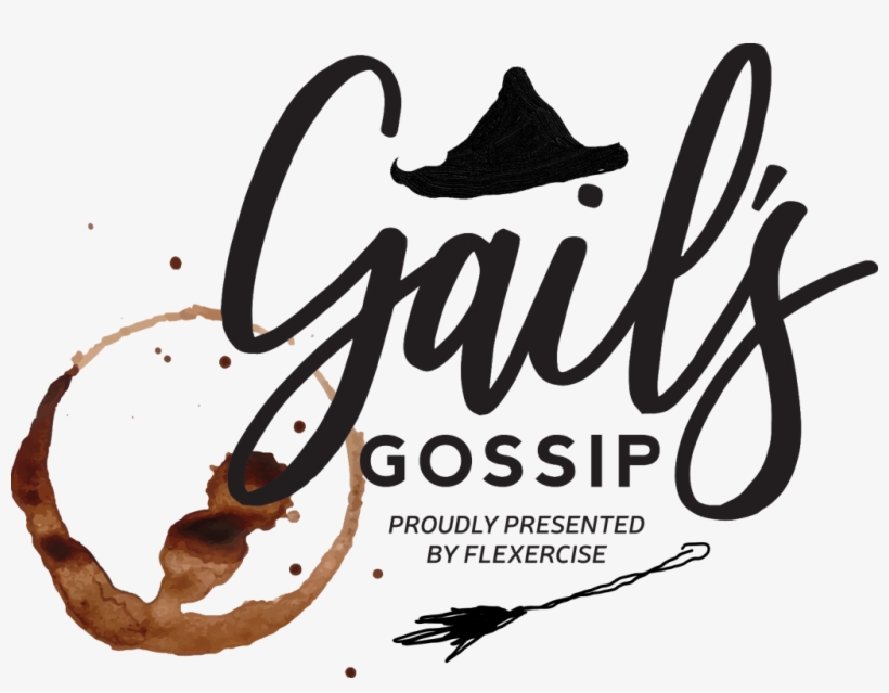 Gails Gossip Signature Final Black - Gail's Ltd., transparent png #2858729