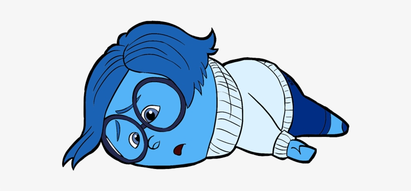 Sadness Clipart Inside Out - Sadness Inside Out Clipart, transparent png #2859014