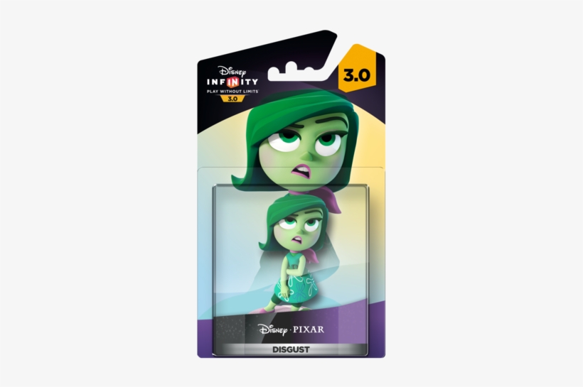 Disney Infinity Character Toys And Gadgets - Disney Infinity 3.0 - Inside Out: Disgust, transparent png #2859280