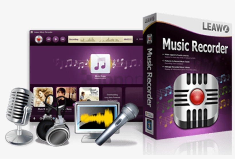 Leawo Music Recorder - Leawo Music Recorder For Mac, Download Version, transparent png #2859347