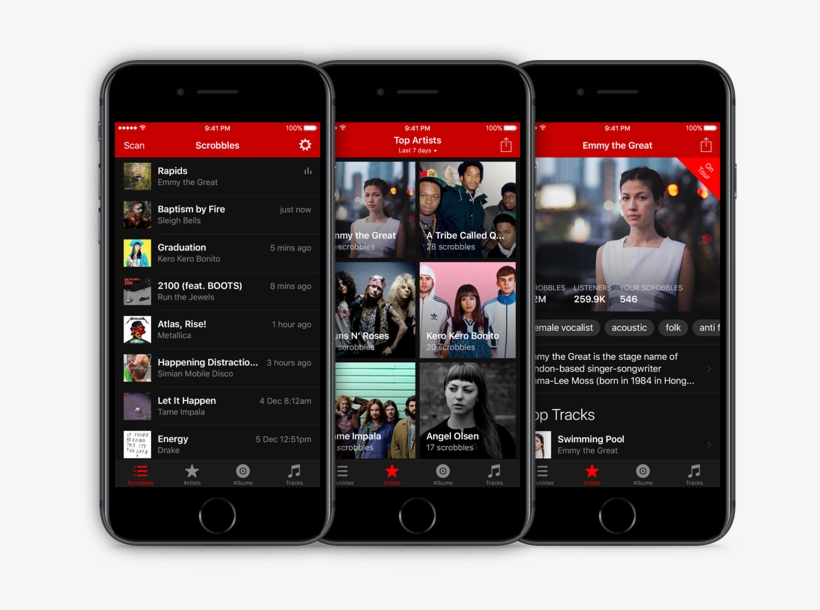 Fm Scrobbler Ios App - Last.fm, transparent png #2859374
