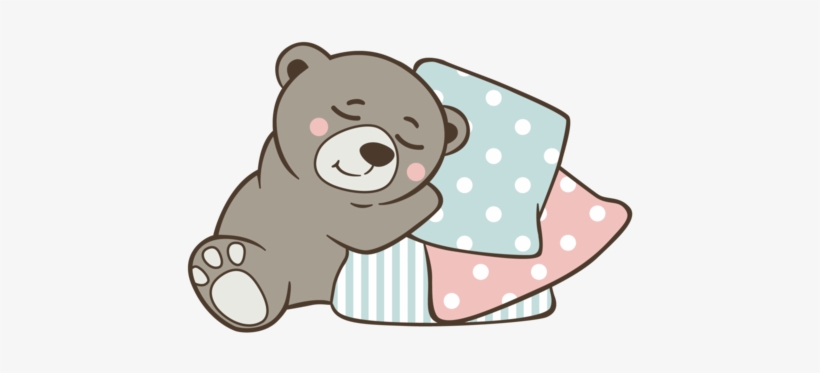 Sleepy Cubs - Pillow, transparent png #2859709