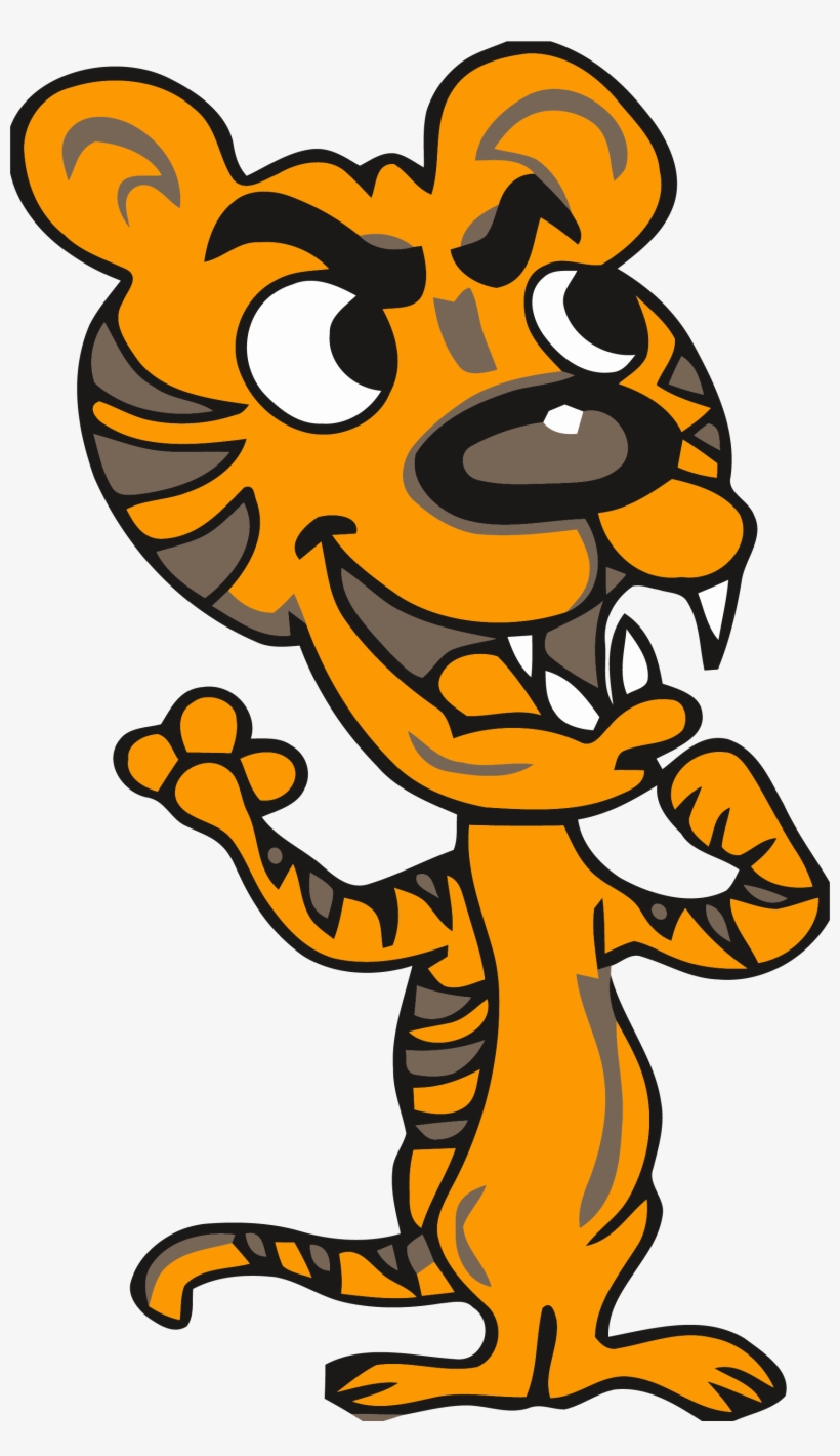 Thinking Tigger Clipart Png Image Download - 担心 卡通, transparent png #2859787