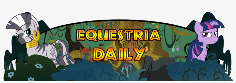 Banner, Bridle Gossip, Duo, Equestria Daily, Safe, - Illustration, transparent png #2859868