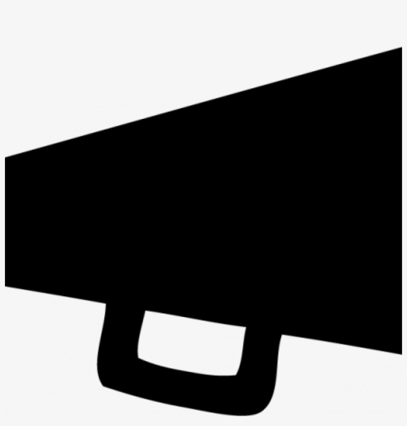 Megaphone Clipart Black And White