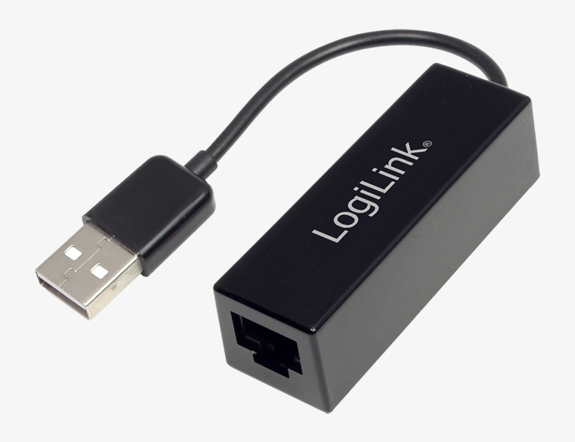 Product Image (png) - Logilink Usb Ethernet Adapter, transparent png #2860396