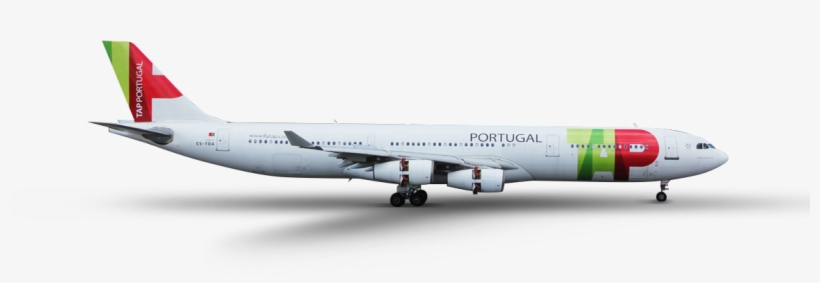 Airbus A340-300 - Airbus A320 Family, transparent png #2860502