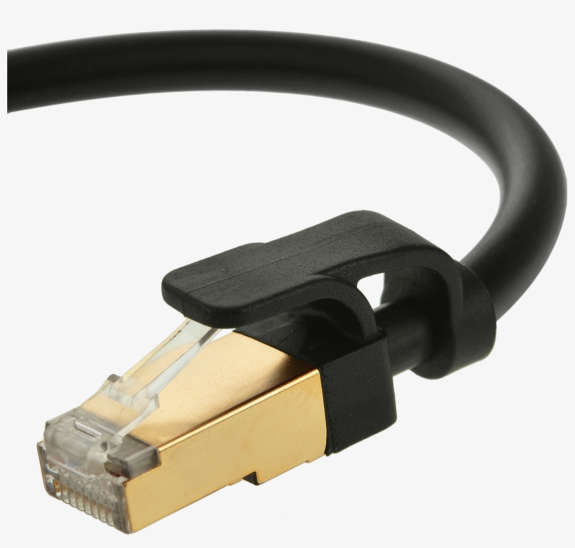 Cat7 Ethernet Cable Rj45 Computer Networking Cord - Class F Cable, transparent png #2860728