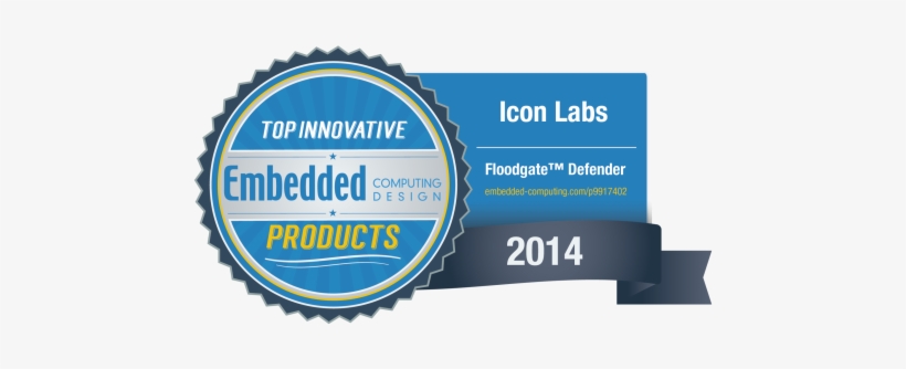 Embedded Computing Design Top Innovator 2014 Award - Label, transparent png #2861185