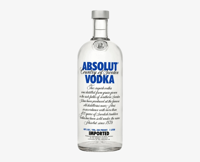 Absolut Blue - Absolut Vodka Png, transparent png #2861207