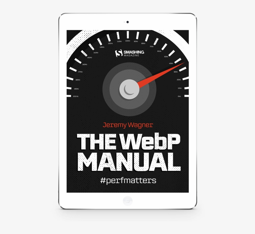 A Mockup Of The Webp Manual's Cover On A White Ipad - Apple Ipad Family, transparent png #2861419
