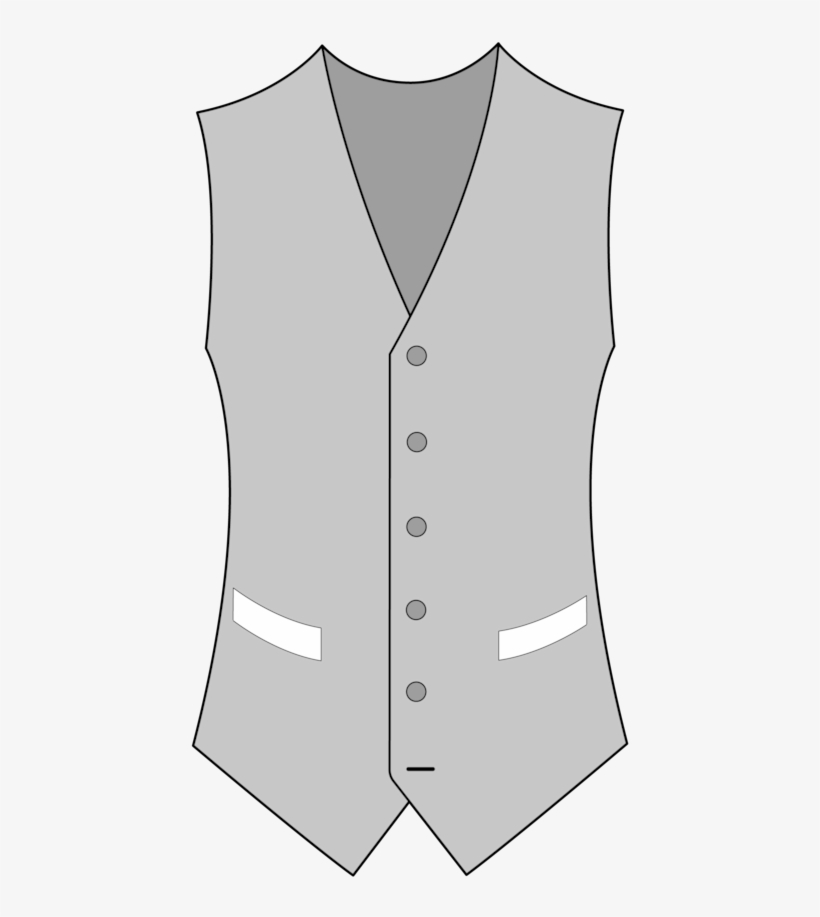 Single-breast Two Pockets - Single-breasted, transparent png #2861676