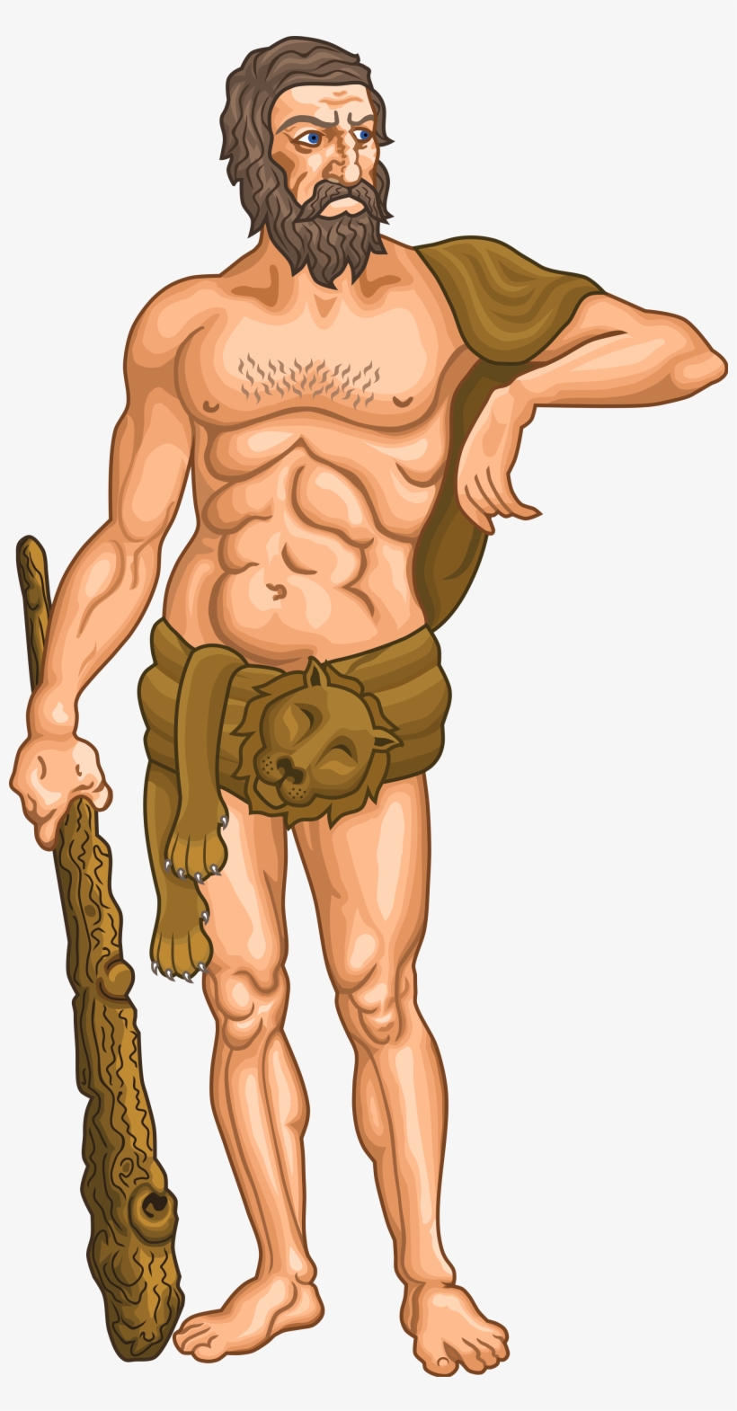 Hercules Png Image Background - Man Supporter Coat Of Arms, transparent png #2862194