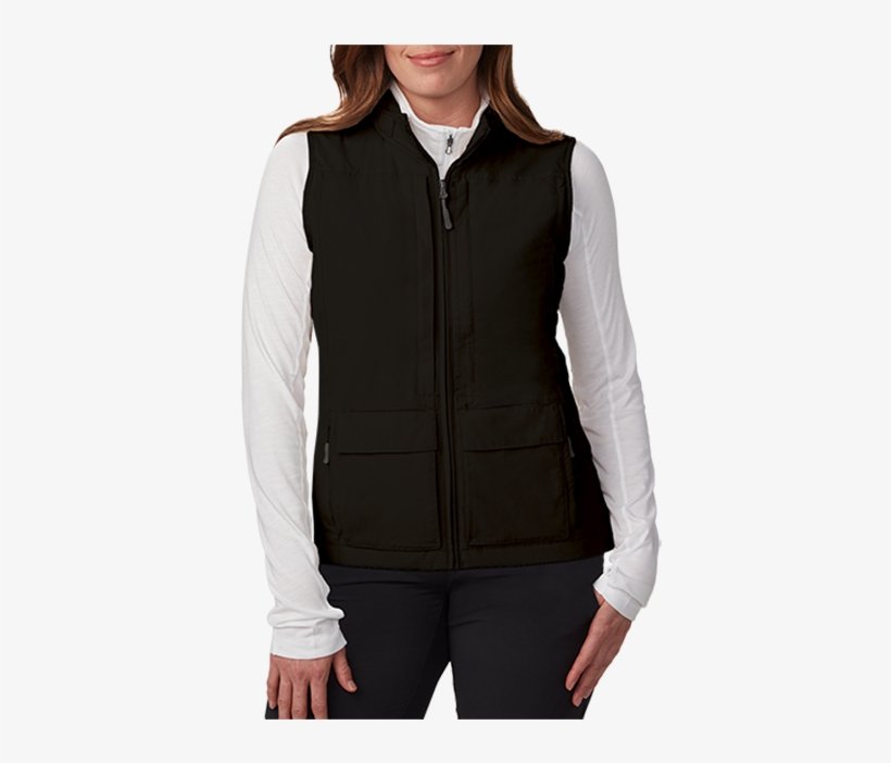 Q - U - E - S - T - Vest For Women - Zipper, transparent png #2862356