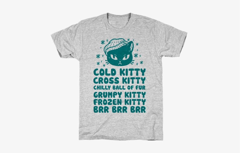 Cold Kitty Cross Kitty Mens T-shirt - Savasana T Shirt, transparent png #2862526