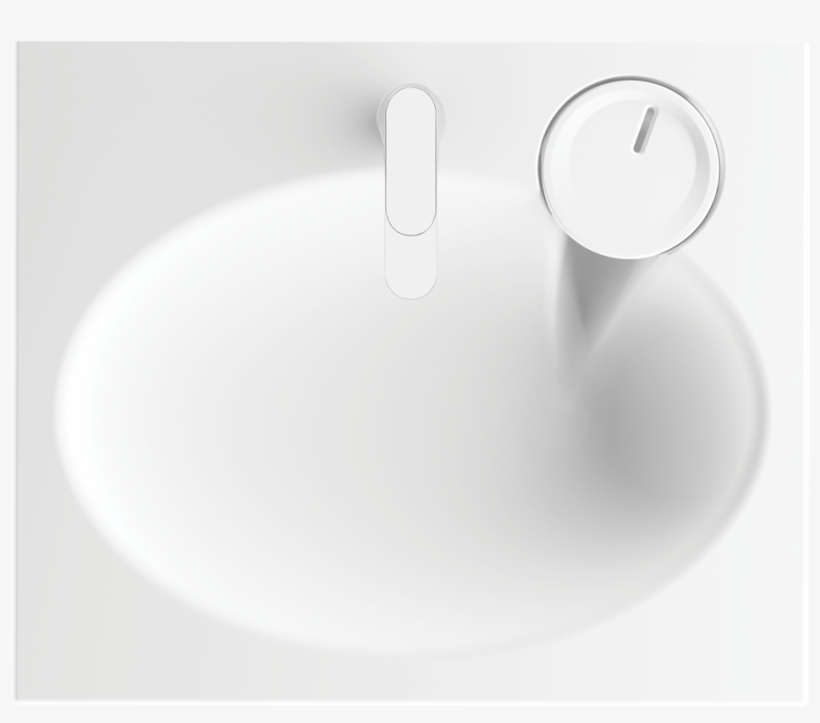 Wash Basin Above Washing Machine Claro Mini Top View - Body Jewelry, transparent png #2863088