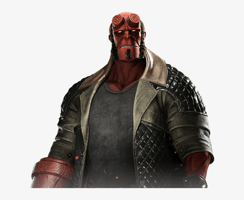 Hellboy - Injustice 2 Hellboy, transparent png #2863408