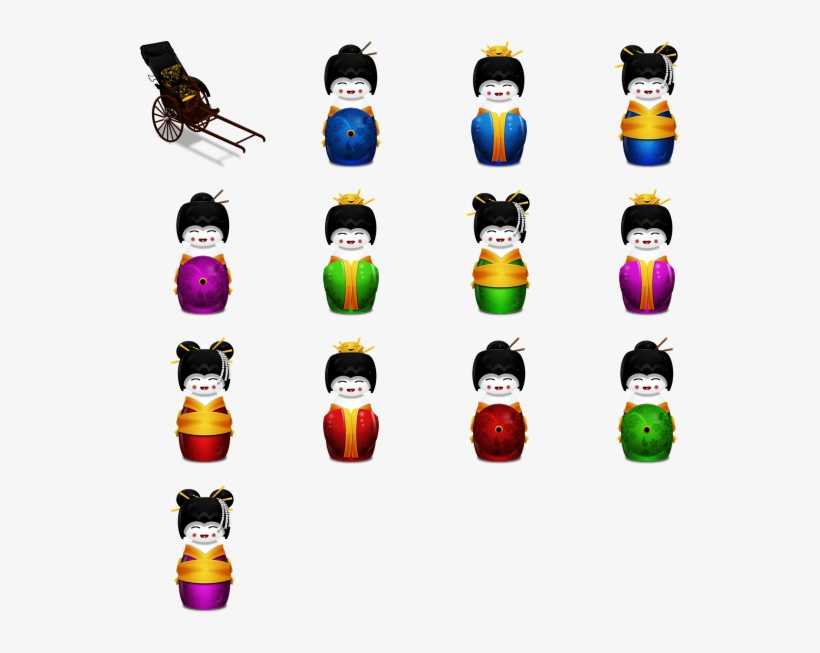 Search - Geisha Icon, transparent png #2863685