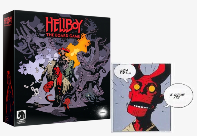 Two Year Old Hellboy's On Board, Are You The Hellboy - Hellboy Board Game, transparent png #2863735